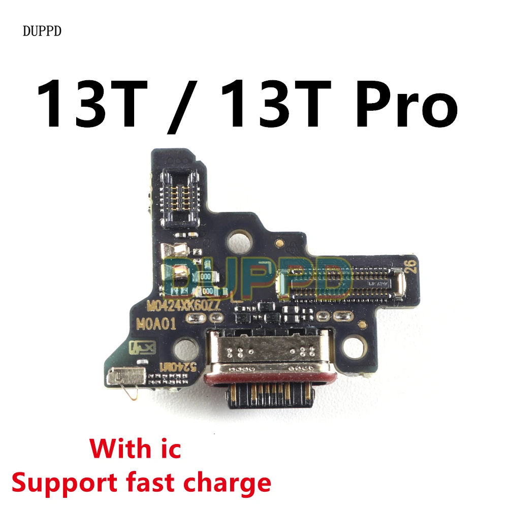 Quick Charging Board ForXiaomi 13T / 13T Pro USB Charging Charger Port Dock Connector Flex Cable Replacement Parts 2306EPN60G