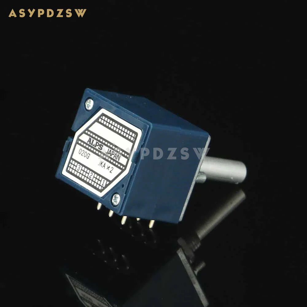 6-PIN Original ALPS Type-27 Round handle volume potentiometer RK27 10KA 20KA 50KA 100KA 250KA