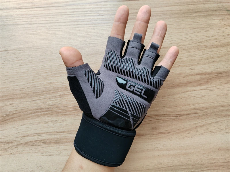 Gym Gloves Bodybuilding Powerlifting Dumbbell Pull Ups Workout Fitness Gloves Strength Training Gym Accessories Sac4bd1c18ee84e4ba15c09fa400113dai