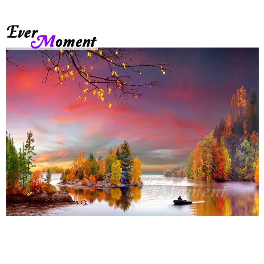 

Украшение для дома, дерево, картина горного хрусталя, мозаика, Алмазная вышивка, вышивка крестиком Ever Moment, алмазная живопись ASF1472