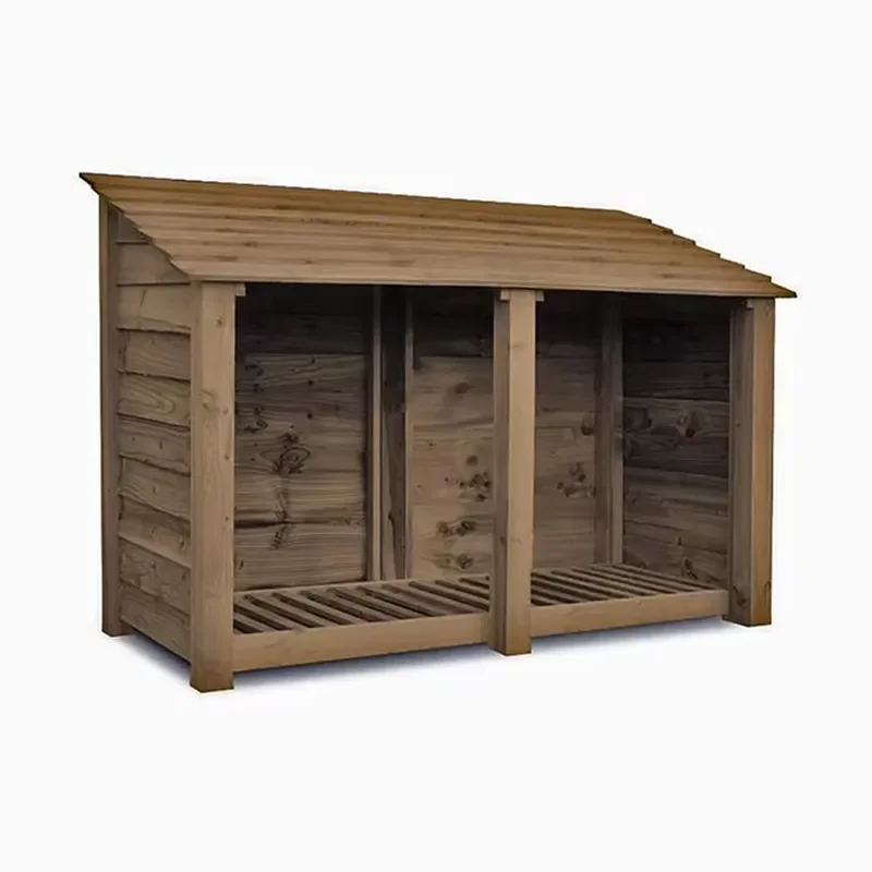 Outdoor Furniture Garden Set Deposit Storage Box Storage Shed Small Firewood Rack Cover