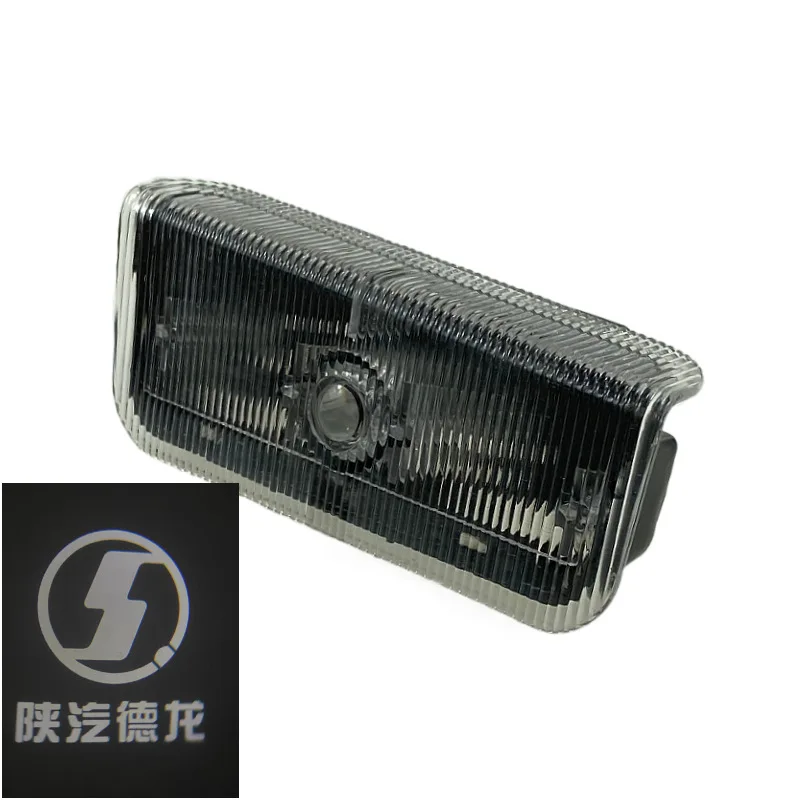 Door Approach Lamp Used For SHACMAN X3000 X5000 Boarding Step Illuminating Ground Dign LED Projection Light Truck Parts