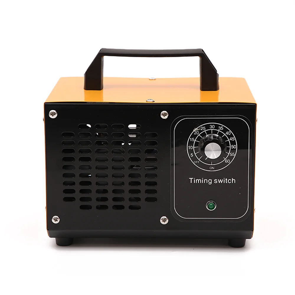 Generador de Ozono con luz de alarma, purificador de aire, esterilizador de aire, tratamiento limpiador para el hogar, elimina el formaldehídeolor,