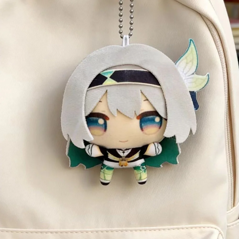 

10cm Cute Flat Body Cartoon Anime Game Honkai Star Rail Character Firefly Plush Toys Keychain Plushie Doll Bag Pendant Decor