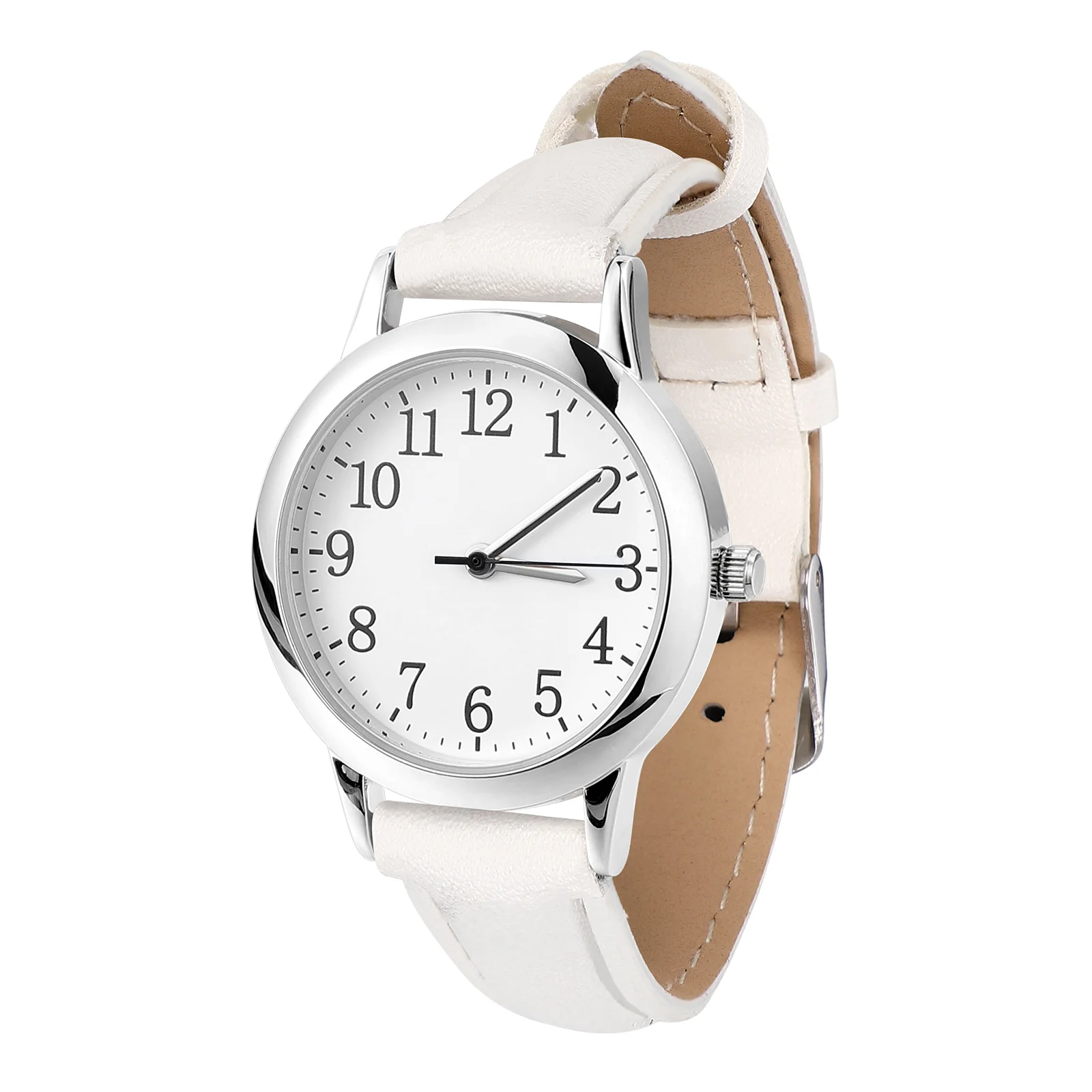 Women's Watch Wrist Stopwatch Fashion Watches For Minimalist Pu Waterproof Miss