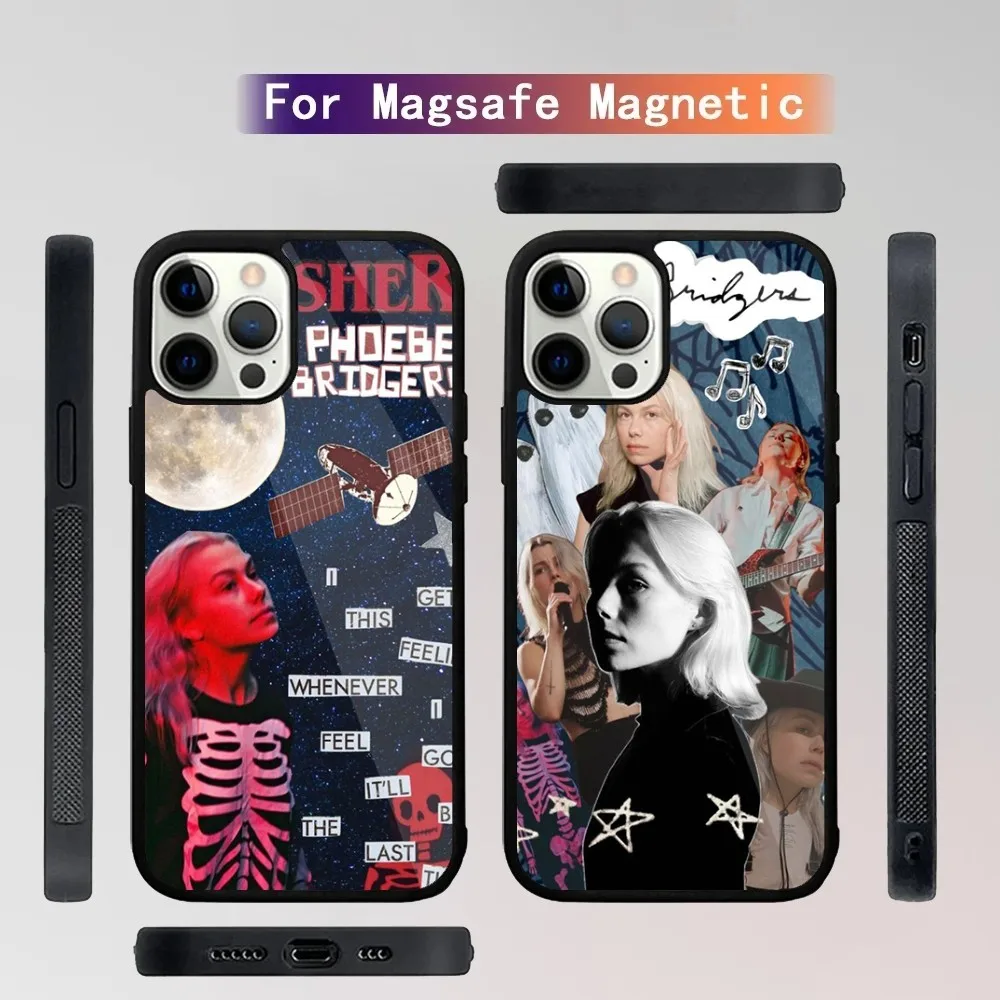 

Punisher Phoebe Bridgers Phone Case For iPhone 15,14,13,12,11,Plus,Pro,Max Mini Magsafe Magnetic Wireless Charging