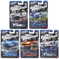 Hot Wheels HNR88-L Fast & Furious Series Alloy Cars,Lancer Evolution,Honda S2000,Nissan Silvia,1:64 Collectors Toy Gift for Kids