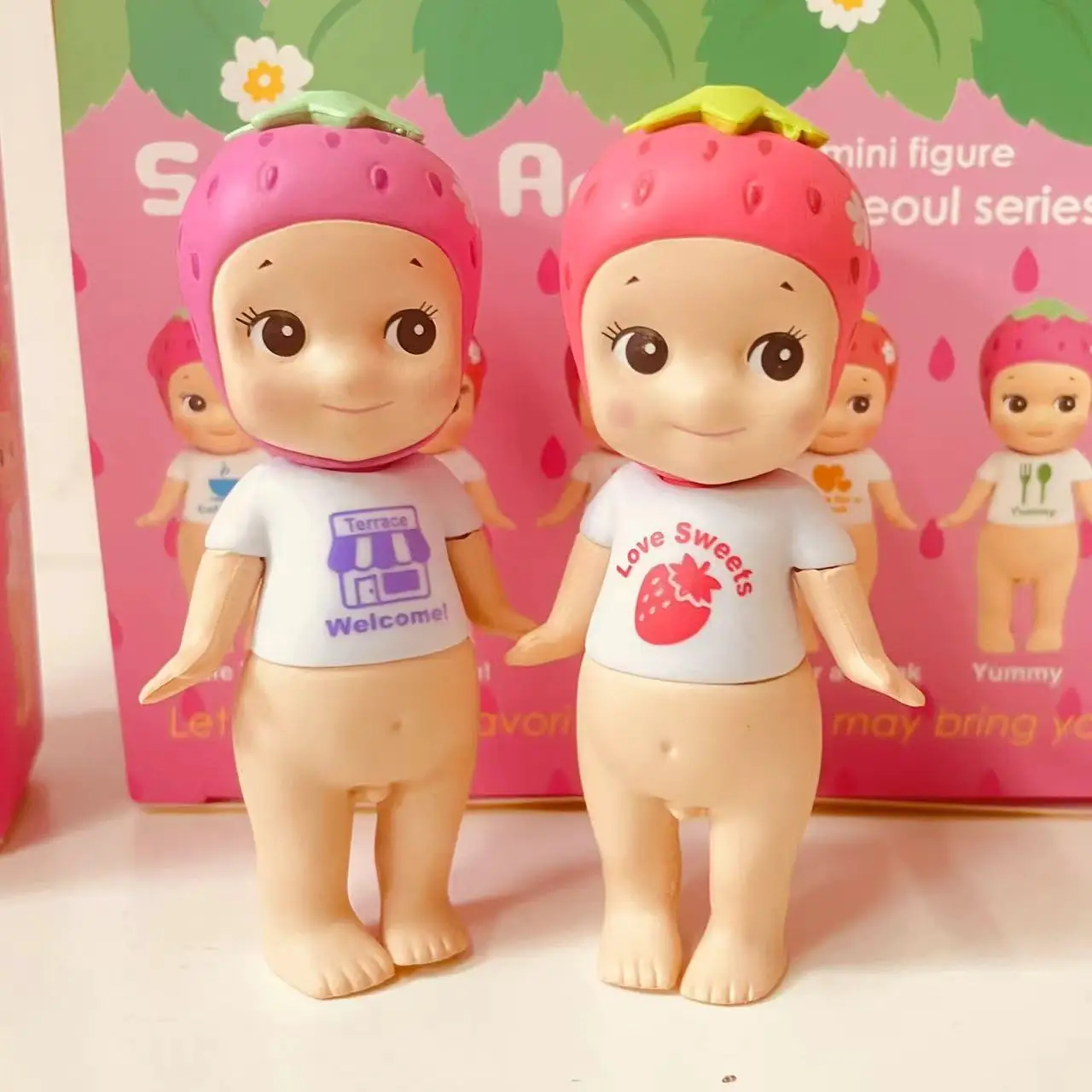 

6pcs/Box Sonny Angel Blind Box Seoul Series Anime Figures Ornaments Strawberry Dolls Fans Children Birthday Christmas Gifts