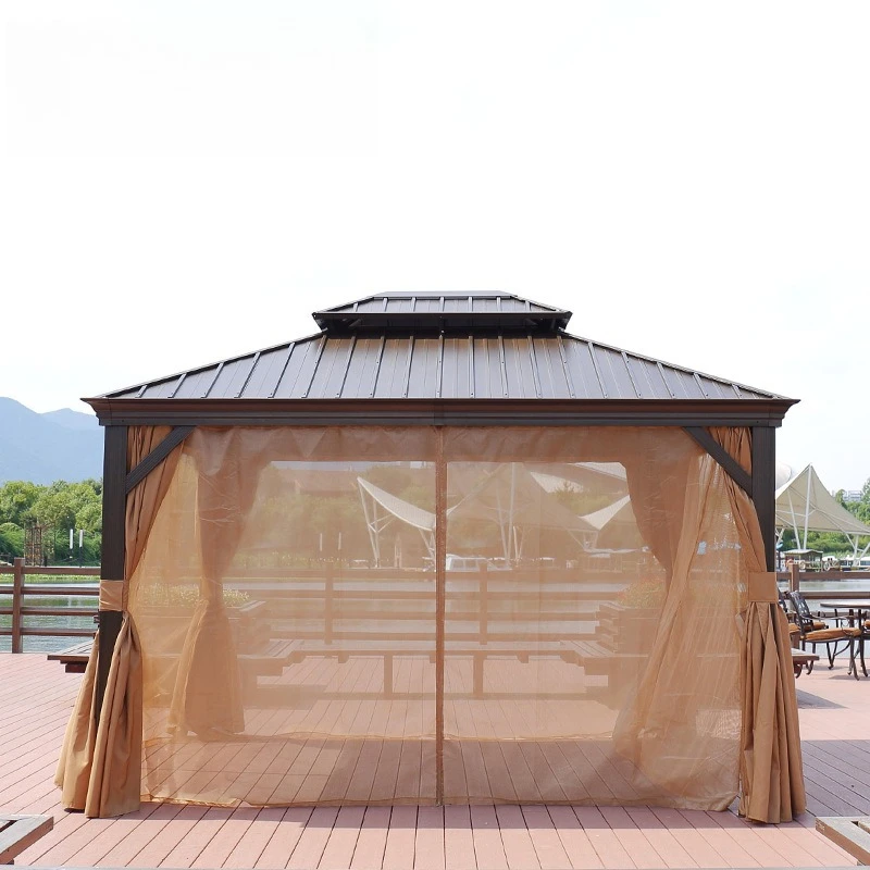 Gazebo Custom Courtyard Garden Villa Luxury BBQ Pavilion Awning