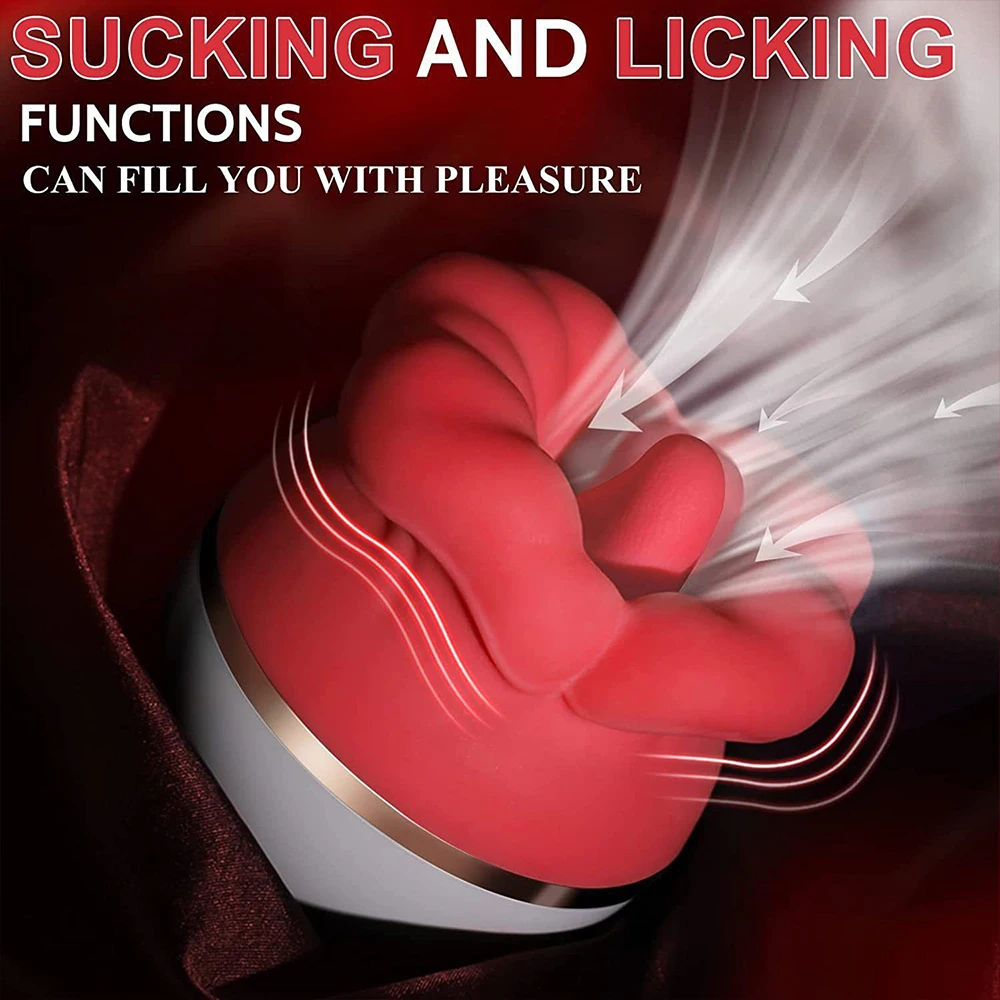Women Sucking Vibrator Female Clitoris Nipple Oral Masturbator Vagina G Spot Vacuum Massager female sex toys for Adult Product