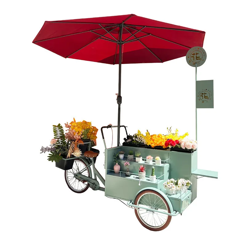 

Mobile car market stall float dining car