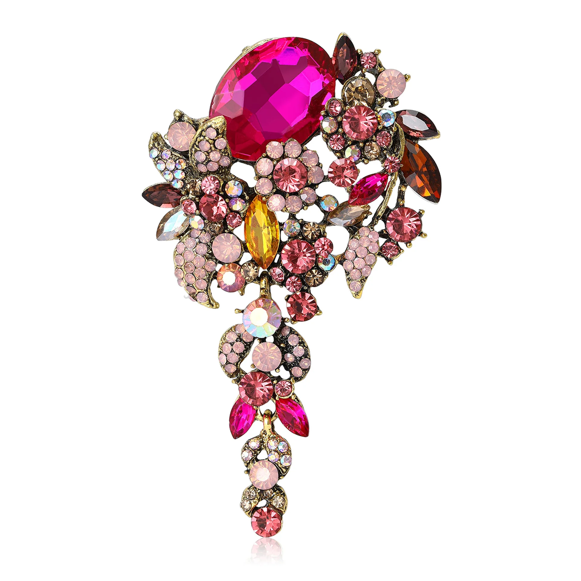 빈티지 라인스톤 보타이 고급 프린스 셔츠 칼라 핀 조절 가능한 스트랩 남녀 공용 로리타 의류 액세서리 주얼리 선물