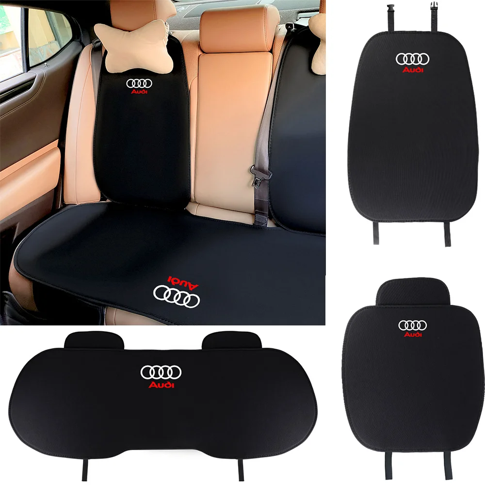 luxury Car Seat Cover Car Anti-Slip Seat Cushion Soft Cloth Seats Cushions For Audi A4 A3 A5 A6 TT A7 A8 Q2 Q3 Q5 Q7 Accessories