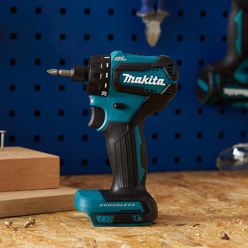 Makita Original DDF083Z 18V Li-Ion 124MM LXT Brushless Drill Driver Motor Hex Driving Shank Efficient Quick Drilling Power Tools