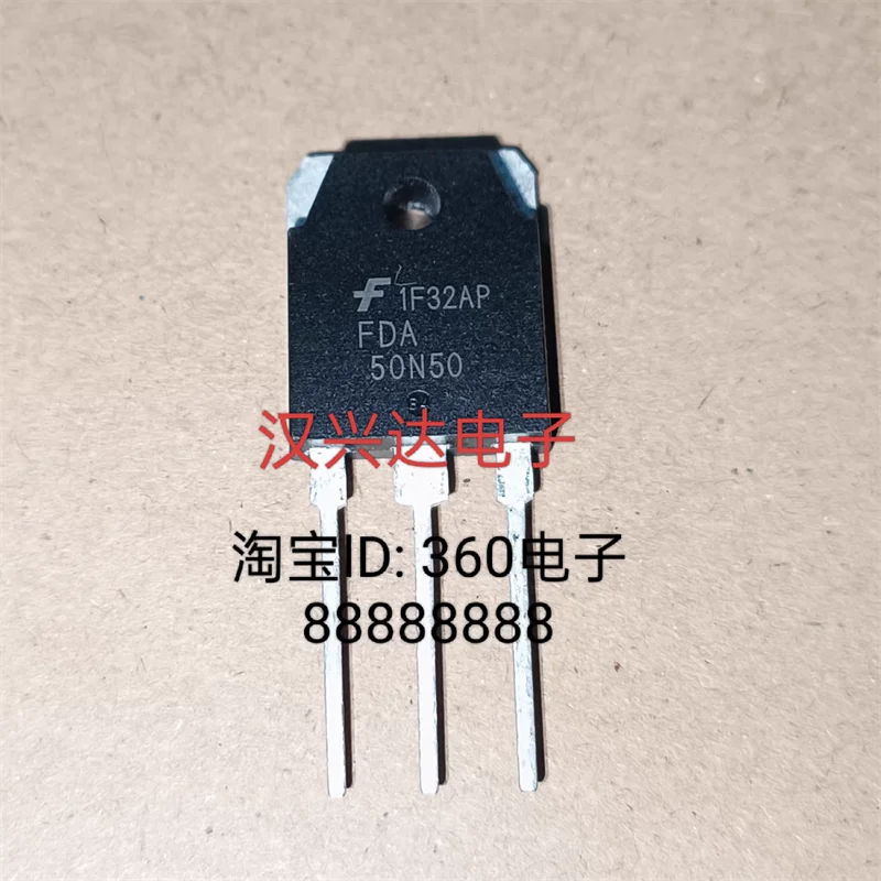 FDA50N50 TO-3P imported stock 500V 50A field-effect transistor inverter commonly used MOS transistor