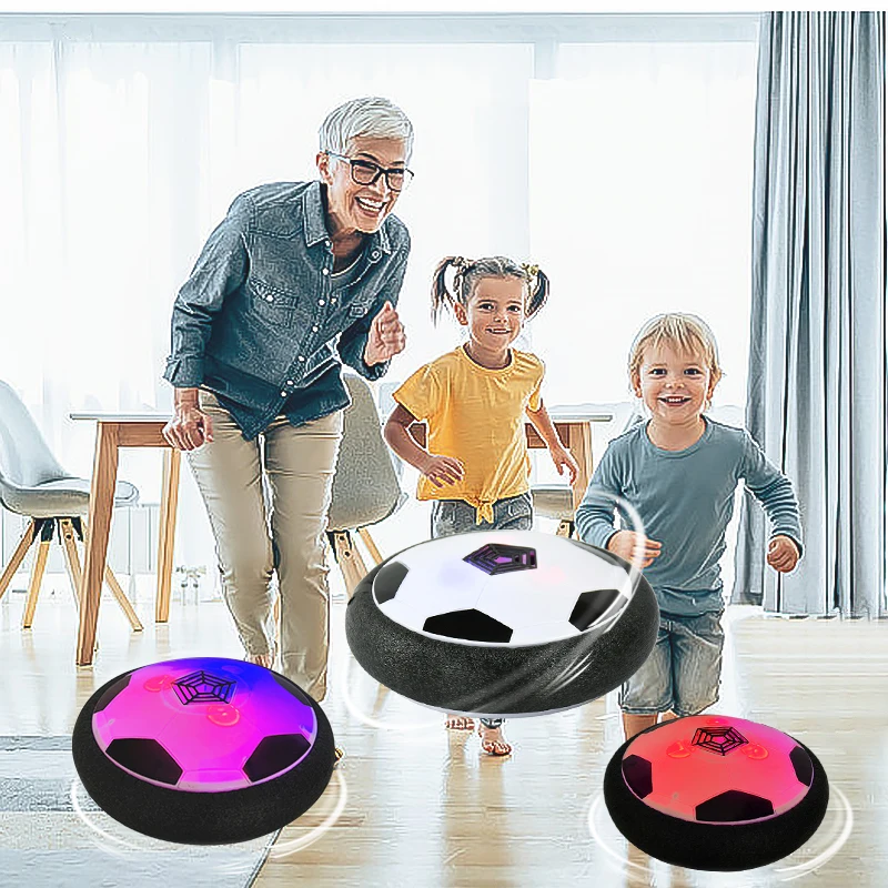 

Hover Soccer Ball Toys for Children Electric Floating Football with LED Light Music Soccer Ball Outdoor Game Sport Toys for Kids