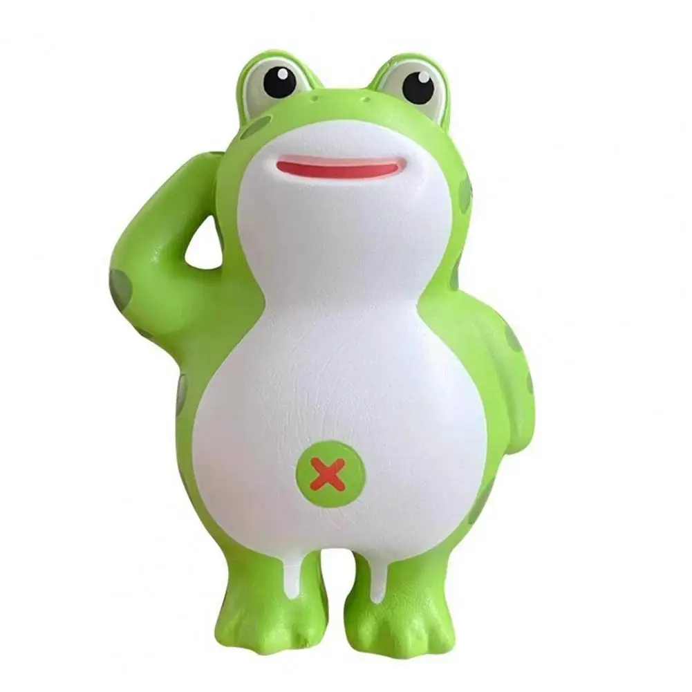 

Stress Relief Frog Toy Slow Rebound Scarf Frog Squish Toy Flexible Stress Relief Funny Cute Fidget Squeeze Toy for Kids Adults