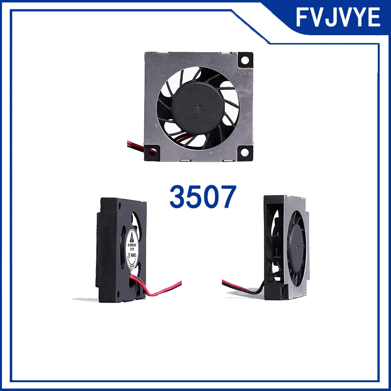 Magnetic Suction 35mm × 7mm Micro Turbo Fan 5v/12v Box Type Blower Fan Cooling Fan Side Outlet 2-wire A1 Interface A5