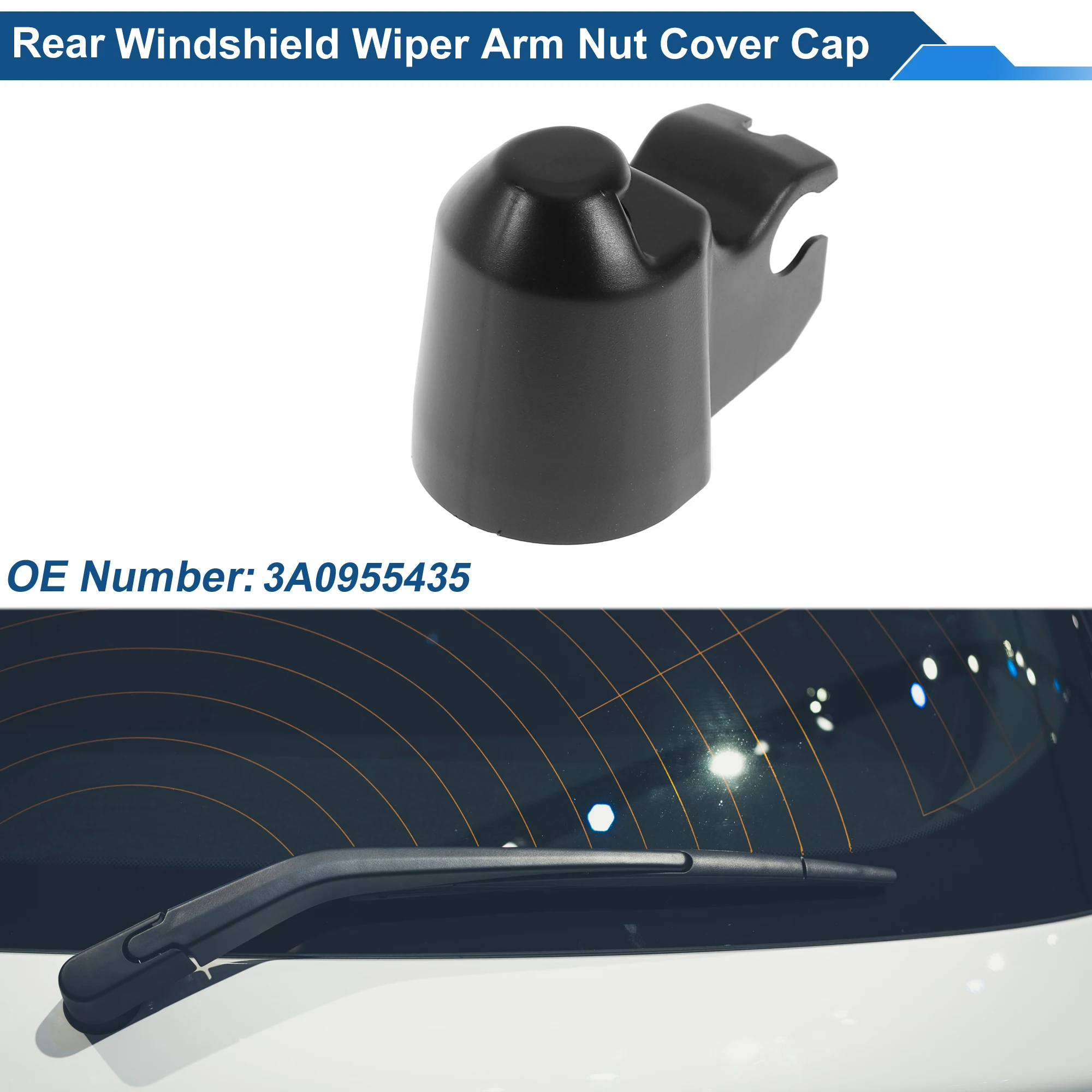 

Крышка гайки рычага стеклоочистителя UXCELL для Volkswagen Transporter T4 No 3A0955435