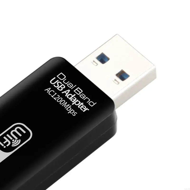 N84B 1200M VELOCIDAD USB Adaptador Dual Banda 2.4/5.8g Tarjeta red inalámbrica Wi-Fi Wi-Fi
