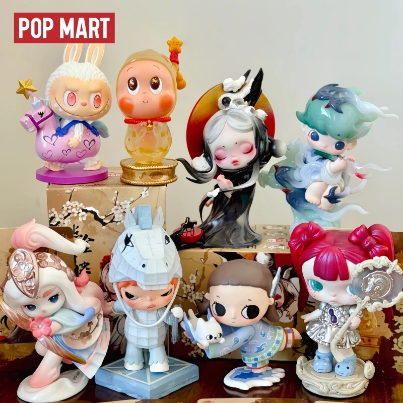 

Горячая подлинная новая серия Popmart Point Gold Besturn, слепая коробка-сюрприз, высококачественное украшение для рабочего стола, коллекция фигурок, подарки