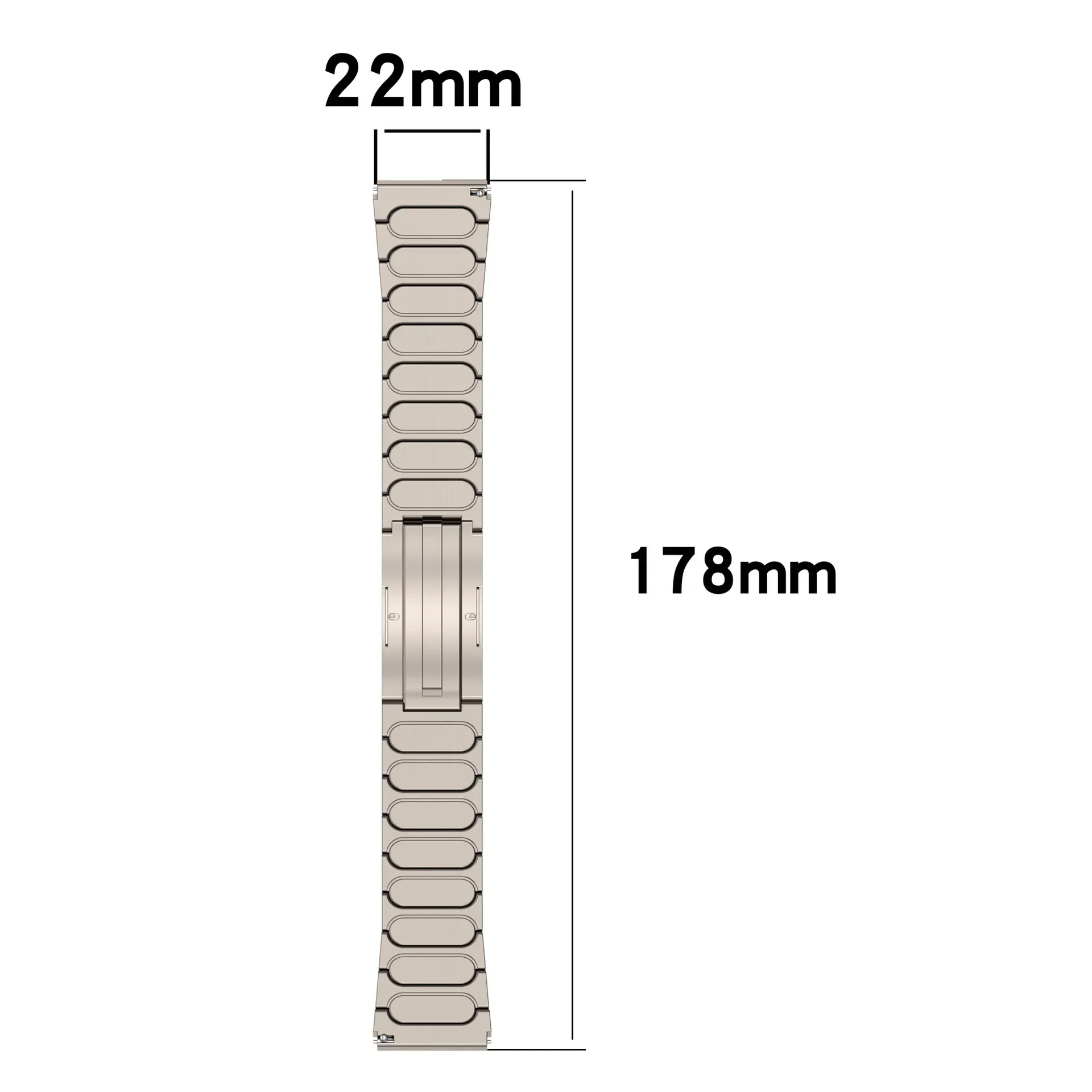 Titanium Strap for Huawei GT5 GT4 GT5 Pro 46mm Smart Watch 22mm Band for Huawei Watch 5/4 Pro Amazfit Balance Amazfit GTR 4 3 2