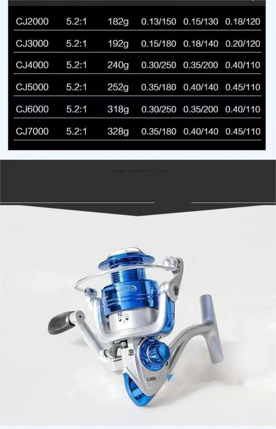 With line 2000 small fishing wheel novice pole wheel rock fishing wheel spinning wheel wheel wheel