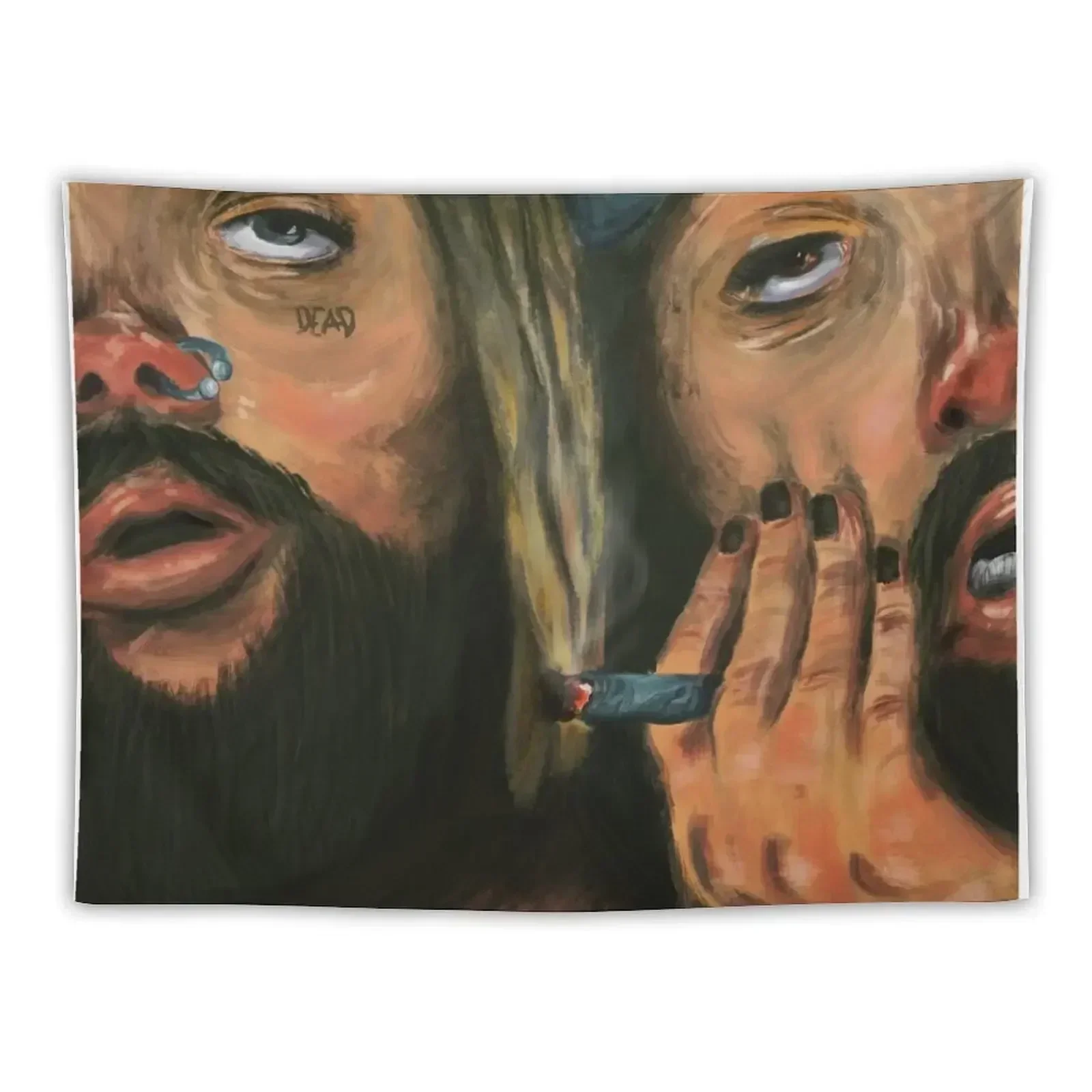 

$uicide Boys Painting Tapestry Home Decorating Cute Room Decor Home Decorations Aesthetic Tapestry