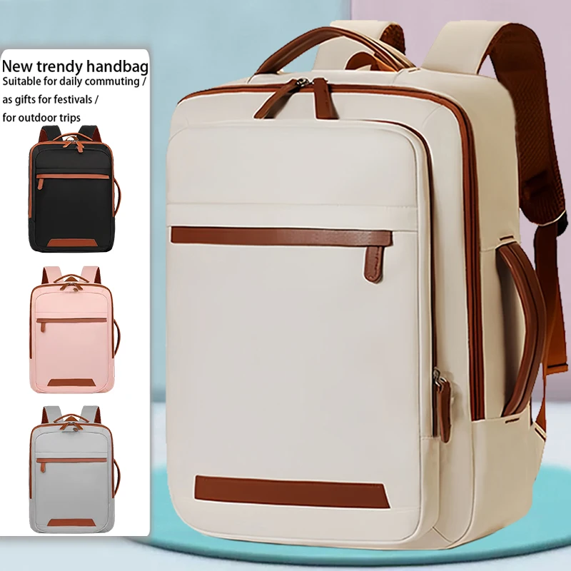 

Versatile 15.6 Inch Laptop Backpack, Lightweight Travel Bag with Adjustable Straps, Perfect for Work, School, and Daily Use