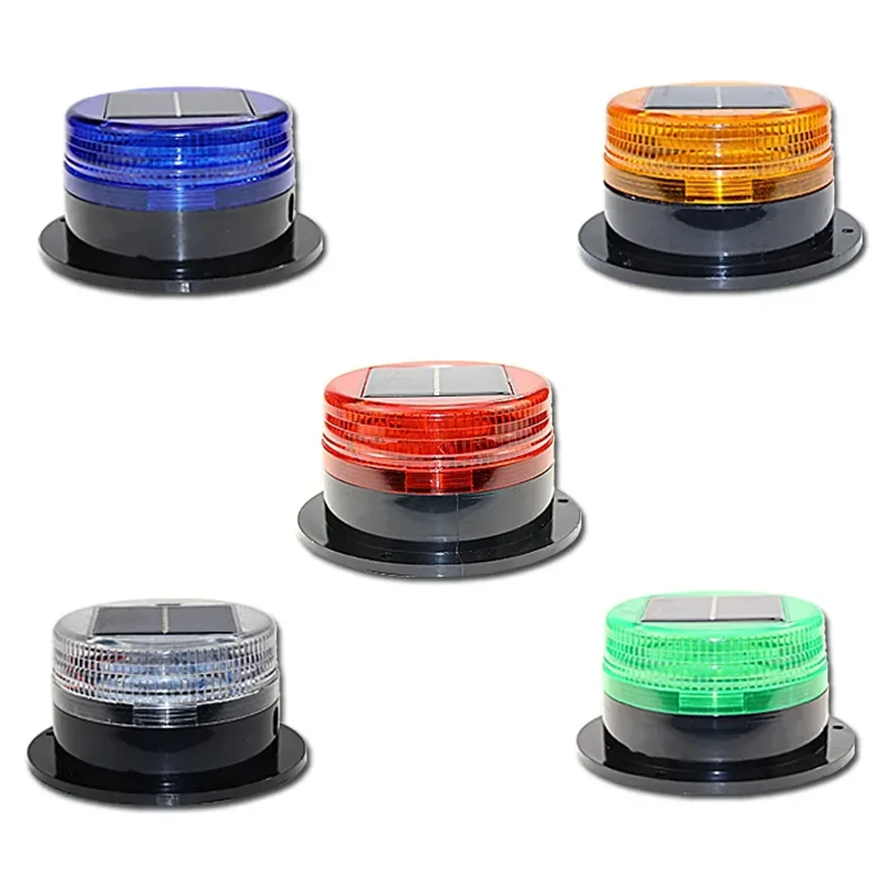 Magnetic Car Roof Blinking Light High-light Energy Efficient Night LED Solar Warning Light Emergency Signal Automatic Sensor