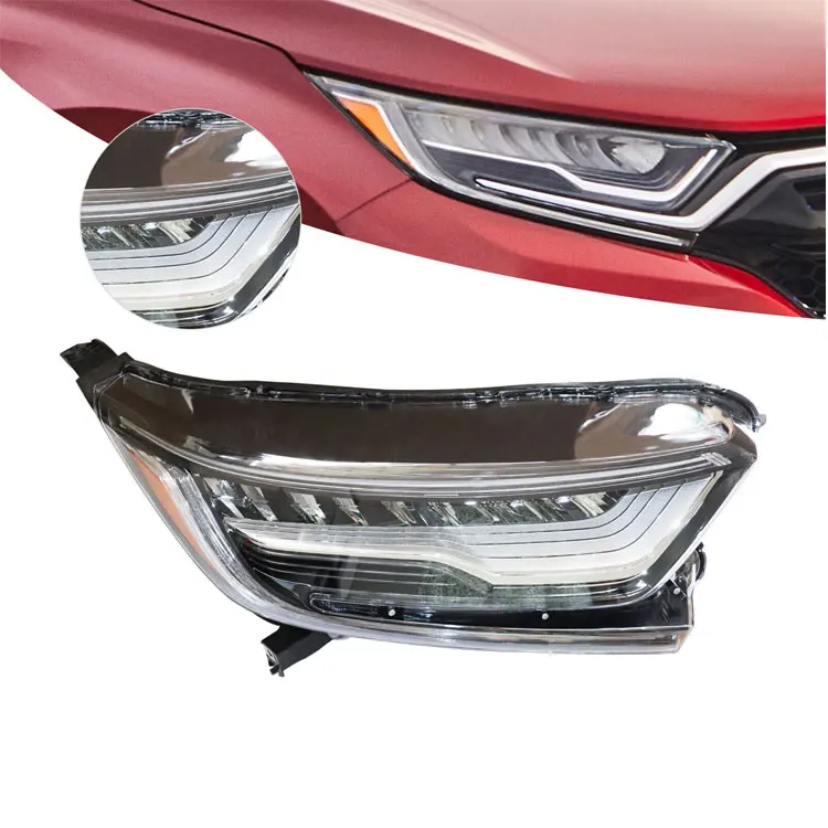 Factory Price Auto Head Lamp Headlights Light Full LED Car Parts For Honda CRV 2017 - 2021 USA Type