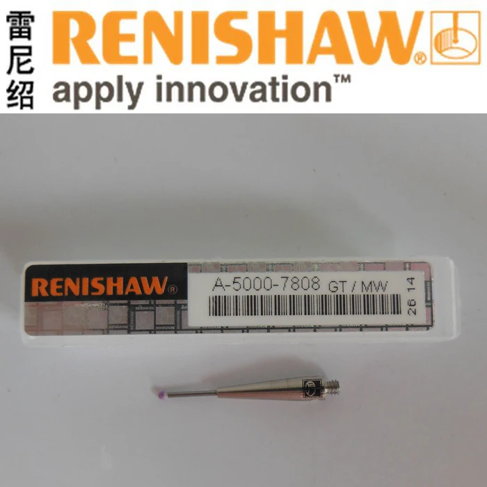 Renishaw UK three coordinate measuring needle A-5000-7808 probe Ruby probe