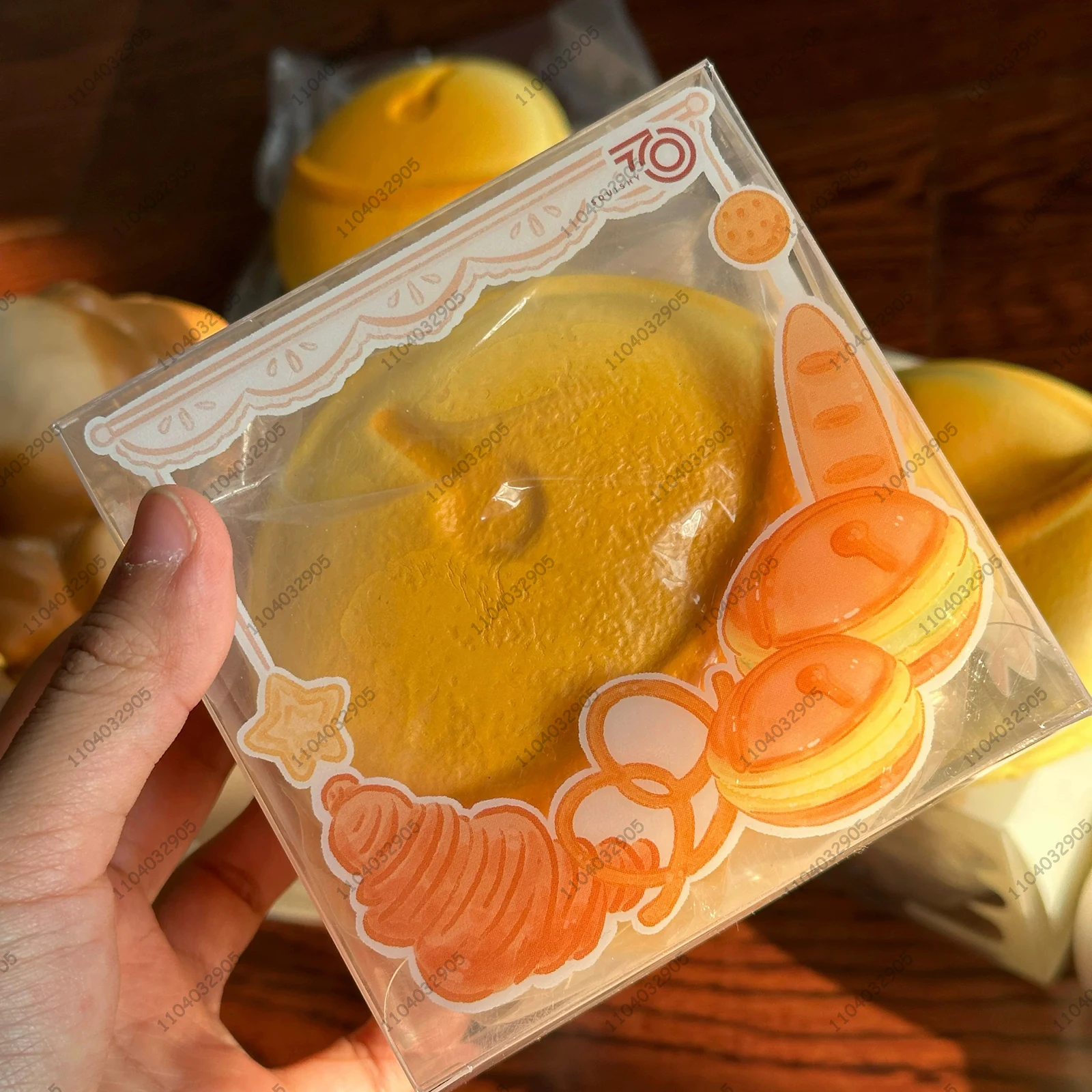 Dorayaki-Gebäck, langsam steigendes Squishy, rotes Bohnenbrot, Gebäck, Squishy, langsamer Rückprall, Squeeze-Spielzeug, Anti-Stress-Freigabe, Hand-Entspannungsspielzeug