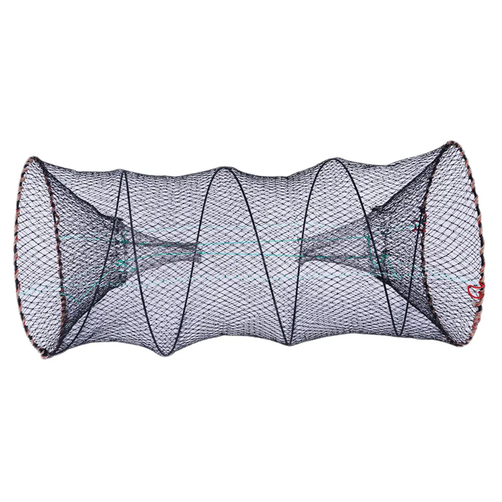 

Crab Fishing Net Elastic Material Bait Cage Mesh Durable Support Folding Shrimp Line