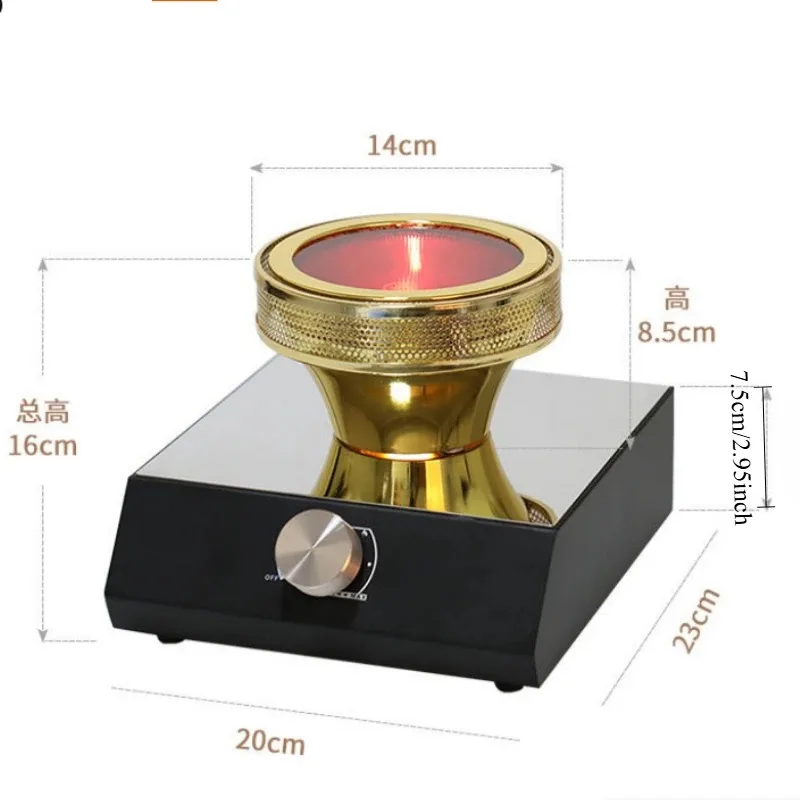 Halogen Beam Heater Burner Infrared Heat for Hario Coffee Maker High Quality 220V (Base Only, No Siphon Pot)