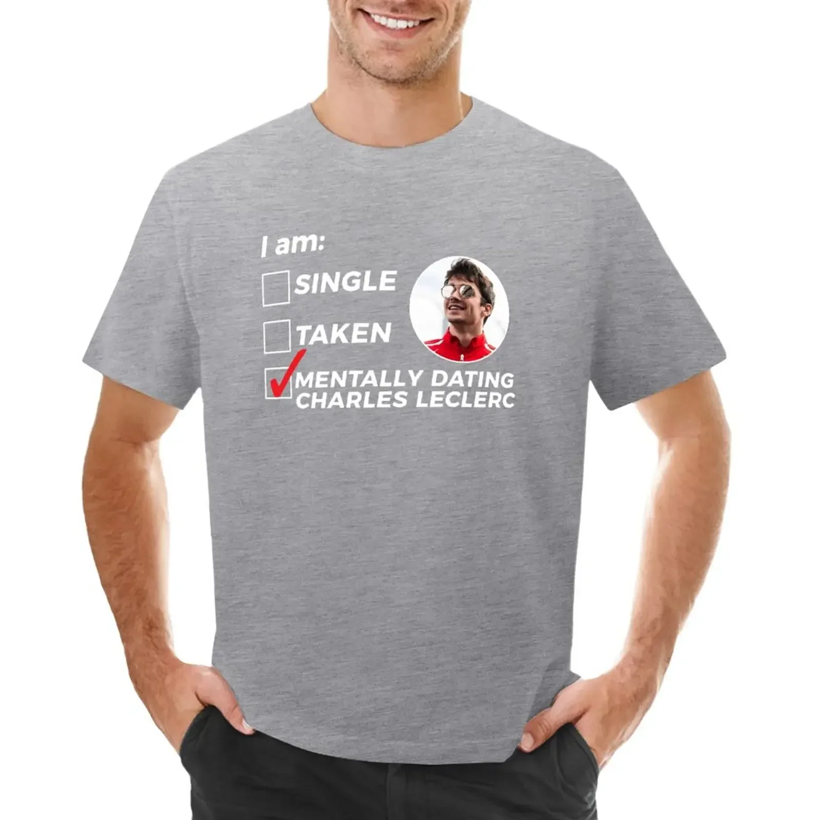 الرجال أنيمي أسود كبير الحجم تي شيرت ، موضة جديدة ، ثقيلة ، F1 ، Leclerc ، التي يرجع تاريخها ، حسب الطلب ، الملابس ، طبعة جديدة