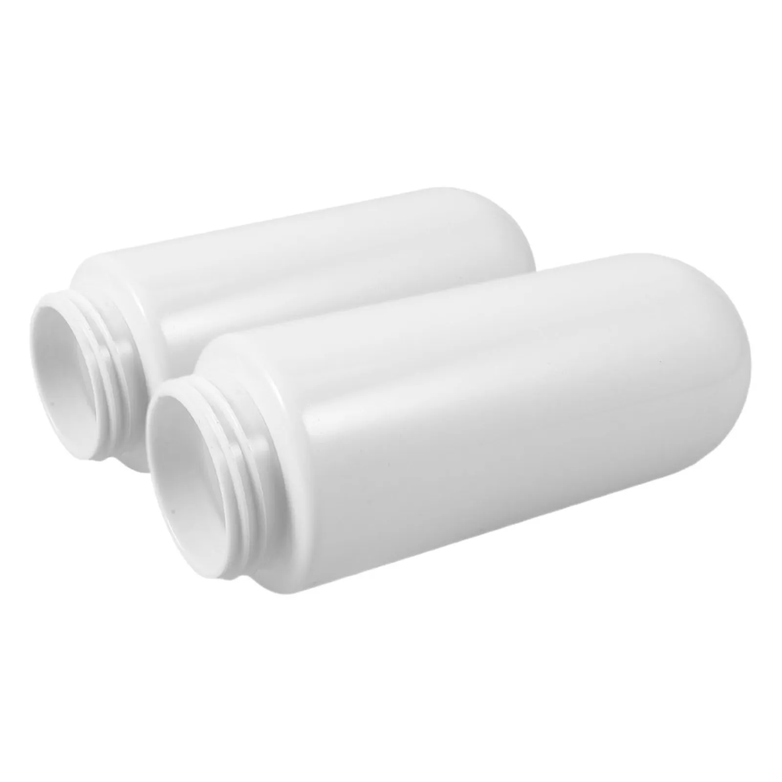 

2 шт. водонепроницаемых акриловых плафонов для уличных светильников, круглые, на винтовых креплениях, для столбов, заборов, ворот, колонн, сменные рассеиватели света