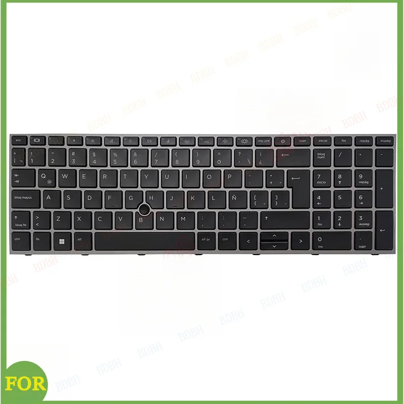 

НОВАЯ клавиатура для ноутбуков HP ZBook Fury 17 G7 G8 (США/Великобритания/Латинская/Русская раскладка)