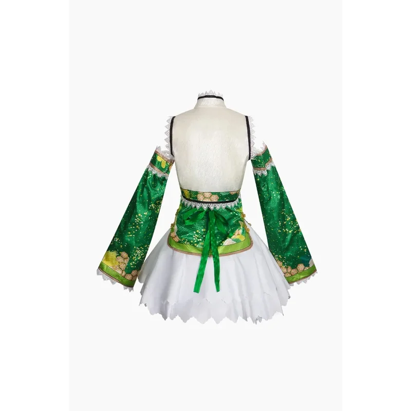 

Аниме Lovelive Koizumi Hanayo Awakening костюмы Cheongsam женщина китайское танцевальное платье костюм косплей dl;1