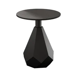 Woonkamer zijsalontafel rond metaal kleine marmeren designer salontafel goud thee minimalistisch mesa modern Scandinavisch meubilair