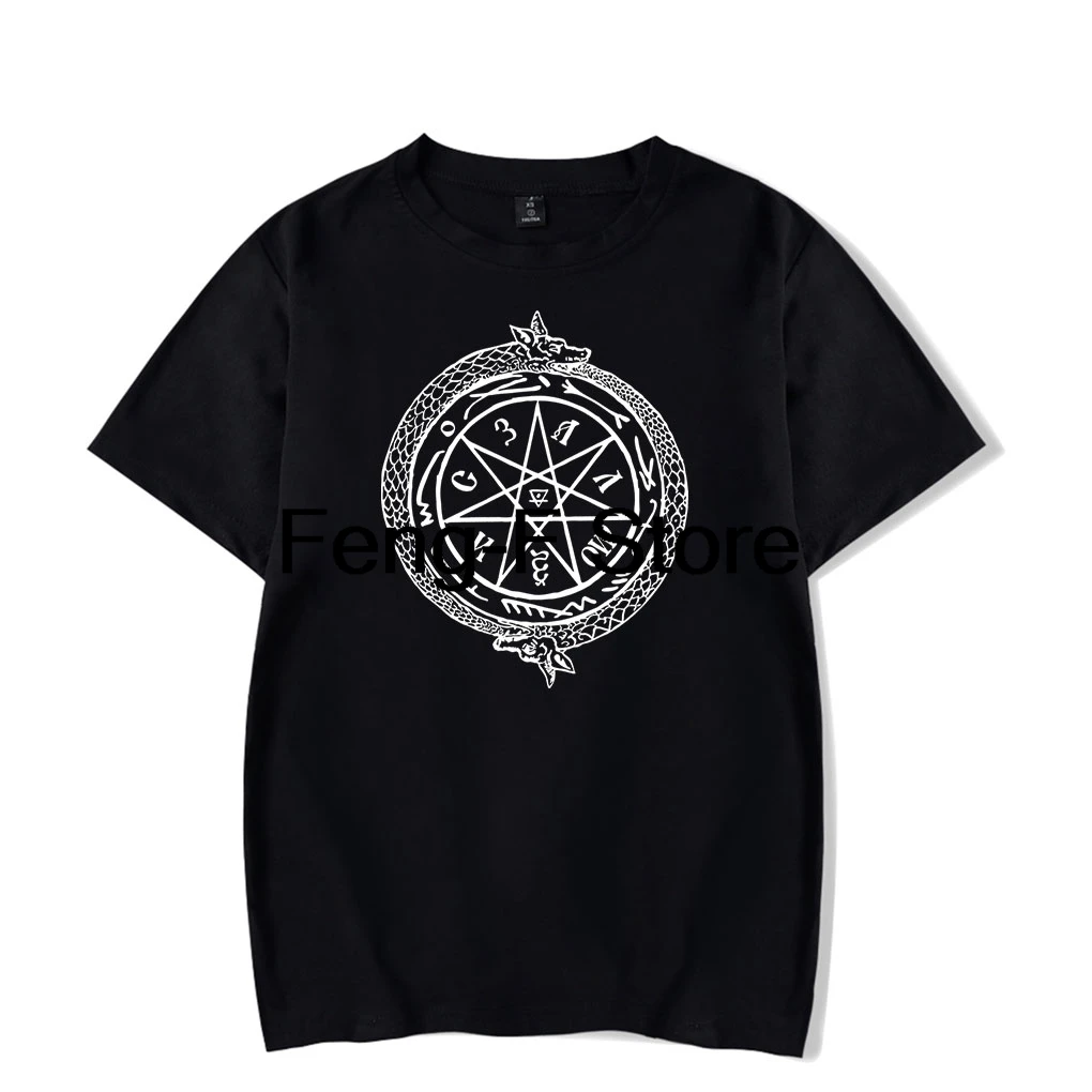

2026 Nosferatu Orlok's Sigil Tshirt Horror Movie Series Tshirt Crewneck Short Sleeve Tshirt Men/women Tops