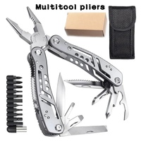 24 in 1 Multifunctional Universal Diagonal Pliers Hardware Wire Cutters Professional Electrician Anti Slip Durable Repair Tools
