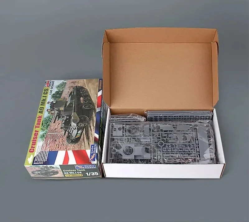 

Gecko model 1/35 35GM0004 UK Cruiser Tank A9 Mk.I CS Soldier model building kits,for birthday toys, collectible gifts