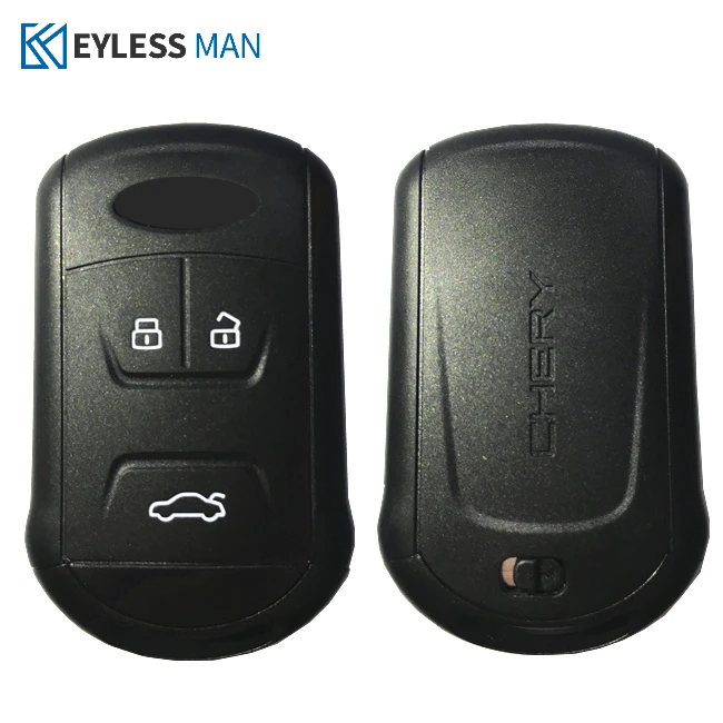 Smart Afstandsbediening Autosleutelzakje Voor Chery Tiggo 5 Arrizo 7 3 Knoppen Keyless Go Entry 434Mhz Met ID46CHIP