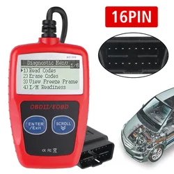 16 Pin Fault Code Clear OBD2 Code Reader OBD 2 Scanner Car Diagnostic Tools Universal Version Digital Display Auto Accessories