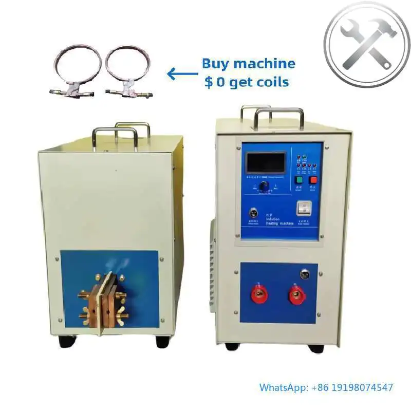 

25kw ffici ncy Induction H ating Machin For M tal Qu nching Hard ning And Forging