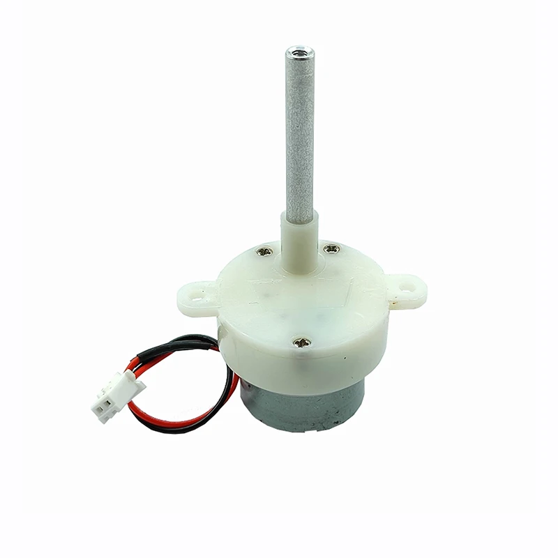 43mm Long Shaft Mini 300 Plastic Gearbox Gear Motor DC 3V-6V 9RPM Slow Speed Micro 32mm Gear Reduction Motor DIY Hobby Toy Model