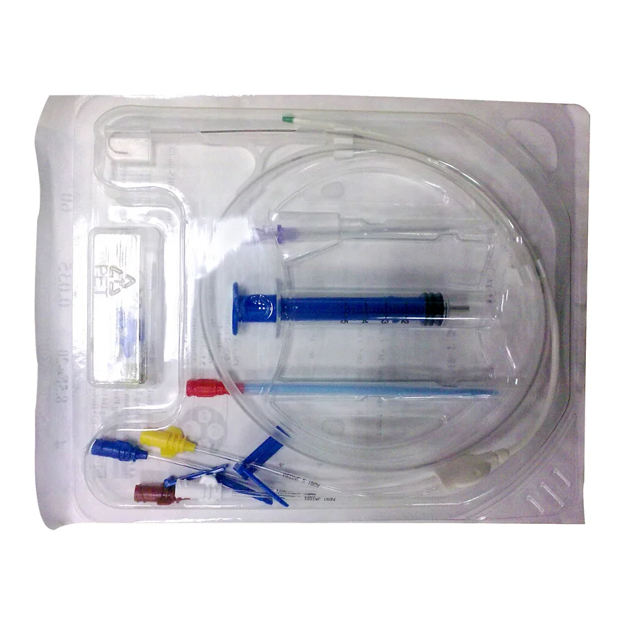 Disposable Quad Lumen 8.5Fr Central Venous Catheter (CVC Catheter)