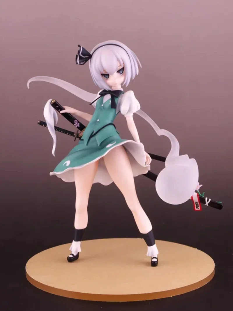 

Anime the Orient Project Konpaku Youmu Figures kawaii resin GK DIY manual White assembly Model Statue Toys doll Collection Gifts