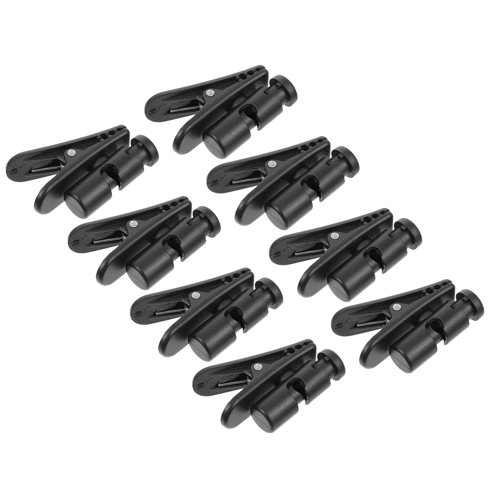 

8 Pcs Headphone Cable Clip Earphone Clothing Plugs Headset Earbud Clamp Earbuds Clamps for Wire Organizers Clips